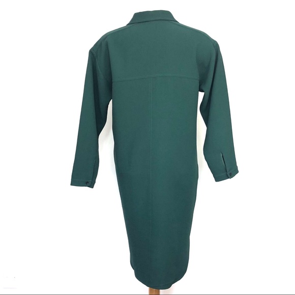 MADEWELL Green Moviehouse Shirtdress - Picture 2 of 5